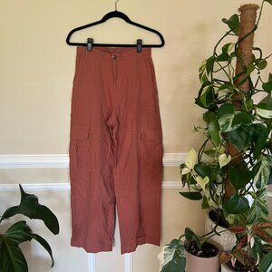 Good Luck Gem Wide Leg Cropped Pants - Size Medium